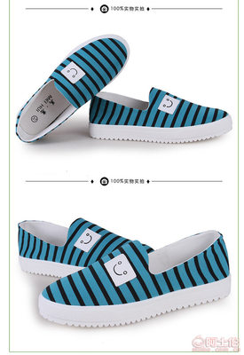 美惠跨境专供学生休闲帆布鞋 时尚与舒适的一脚蹬懒人鞋